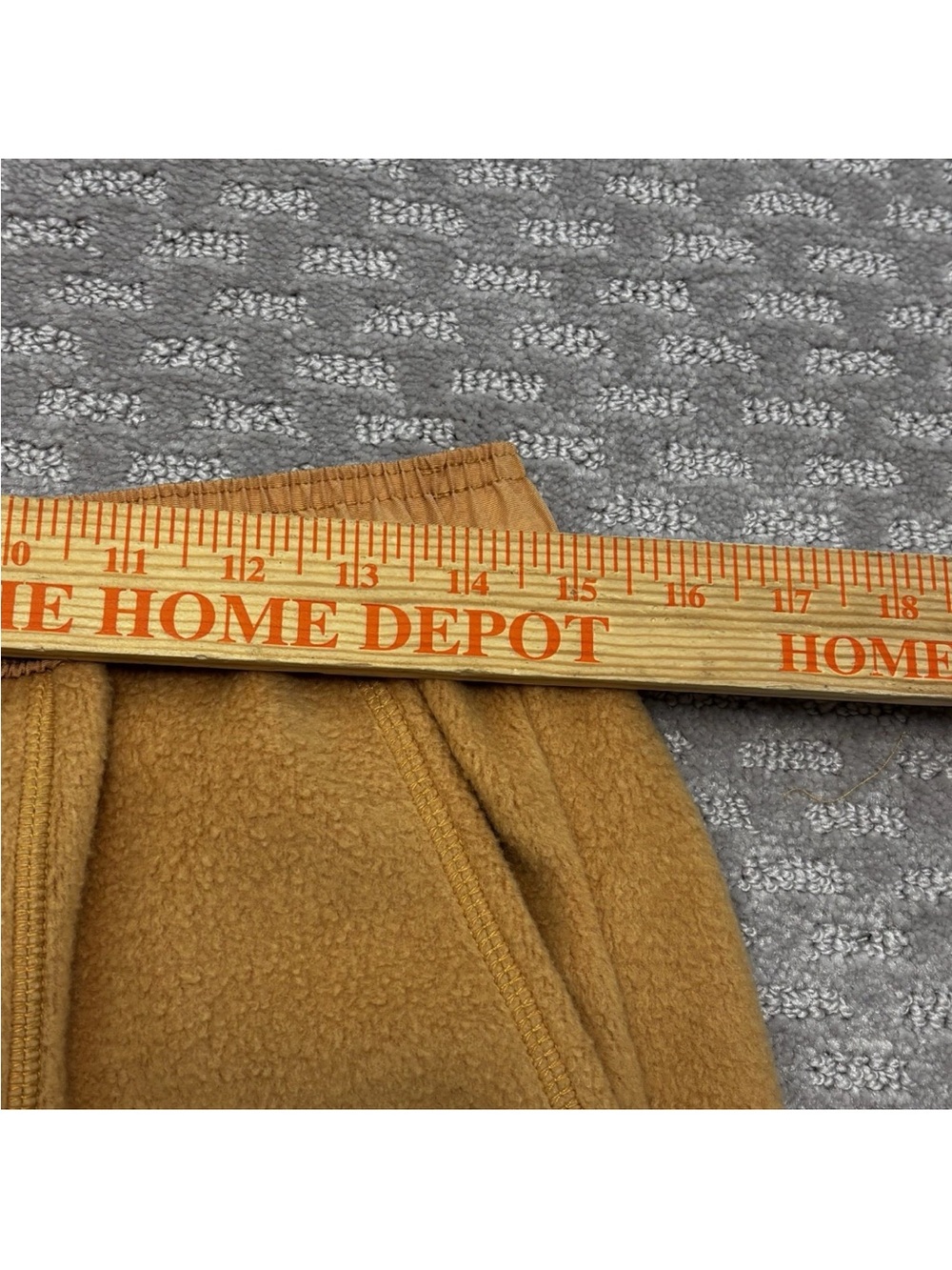 New Balance Made in USA Sherpa Fleece Pant Dolce Beige Sz Medium‎ MP43540 - Picture 7 of 10